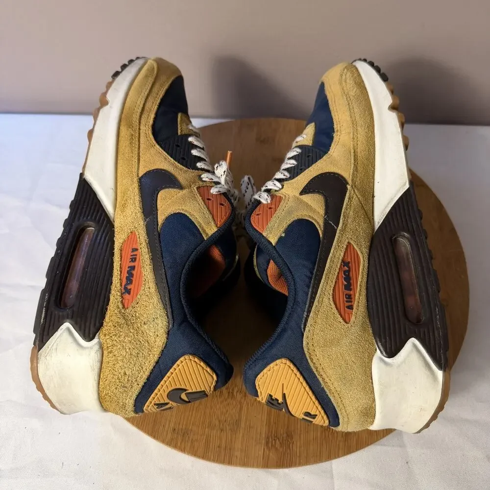 Nike Air Max 90 Bucktan Team Navy-DZ5175-200 Size 12